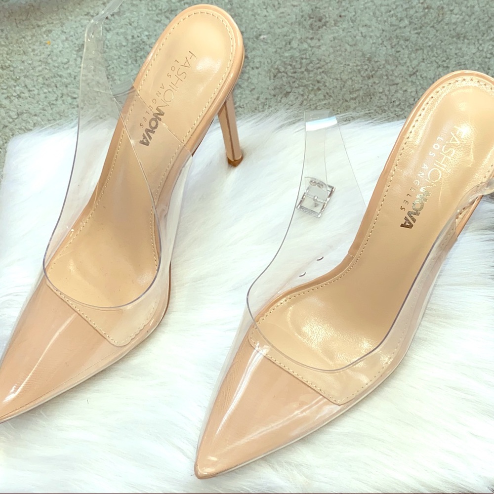 FASHIONNOVA ROSEGOLD HEEL